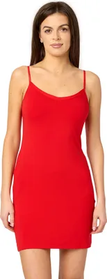 Produktbild von Merry Style Damen Unterkleid Unterrock verstellbare Träger MS10-315 (Rot, M)