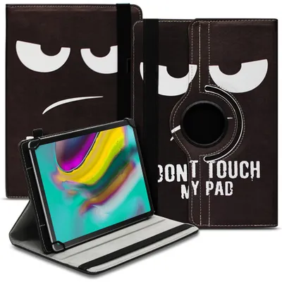 Produktbild von Tablet Hülle für Samsung Galaxy Tab S5e Tasche Schutzhülle Case Cover DrehbarFarben:Motiv 4