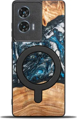Produktbild von Bewood Unique Case für Motorola Edge 50 Fusion - Planeten - Erde mit MagSafe