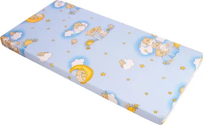 Produktbild von Kinderbettmatratze - für Allergiker geeignet - 60 x 120 cm - in 5 verschiedenen Designs erhältlich - Matratzen sind auf Schadstoffe  - Qualitä