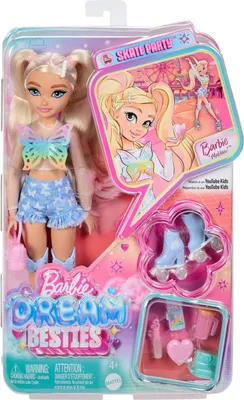 Zdjęcie produktu dla Barbie Dream Besties Malibu, Lalka modowa, Damski, 4 lat(a), Dziewczyna, 127,5 mm, Wielobarwny
