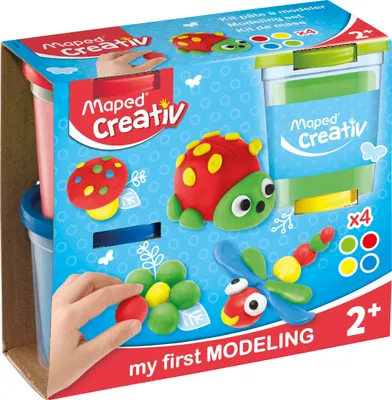 Produktbild von Maped Creativ my first Spielknete-Set 4er Set