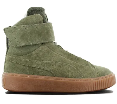 Produktbild von Puma Platform Mid OW 364588-01 Damen Schuhe Oliv , Größe: EU 36 UK 3.5