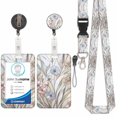 Productafbeelding van Identificatiehouder met Lanyard en Intrekbare Badgehouder