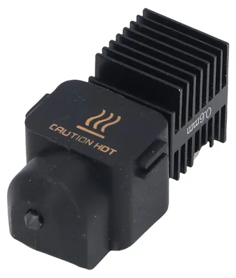 Obrázek produktu pro Náhradní sada pro hotend 3D tiskárny Bambu Lab A1 – sestavená sada topného bloku extruderu s tryskami z kalené oceli a silikonovými návleky, 0,6 mm