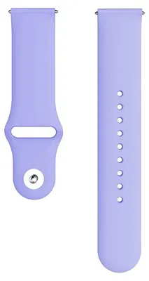 Produktbild von By Qubix Gummisportband - Lila - passend für Samsung Galaxy Watch 3 - 45 mm