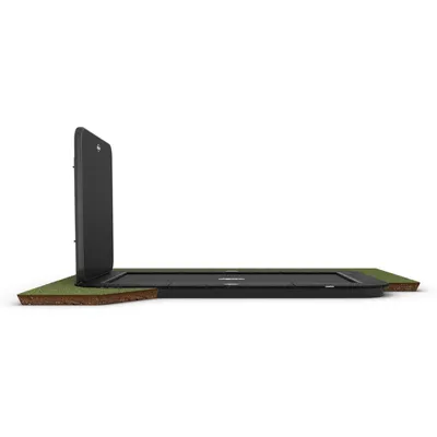 Produktbild von Berg Ultim Champion Trampolin FlatGround Aerowall Schwarz-Grau 410 cm Schwarz