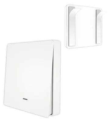 Obrázek produktu pro MOES Tuya ZigBee bezdrátový 3-cestný spínač, mechanický regulátor s tlačítky, napájený baterií, vysílač, ovládání přes aplikaci Smart Life, automatizace chytré domácnosti, scénář pro chytrá zařízení, 1-cestný