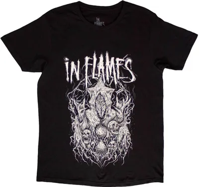 Obrázek produktu pro In Flames - Tričko "Buried In Time" pro muže/dámy Uni RO12158 (S) (Černá)
