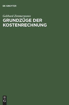 Produktbild von Grundzüge der Kostenrechnung