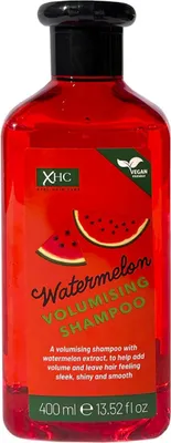 Produktbild von XPEL | Shampoo - Wassermelonen-Volumenspülung - 400 ml - Geschmeidiges Haar - Vegane Haarpflege