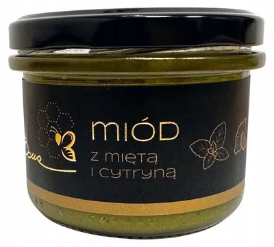Zdjęcie produktu dla Miód z miętą i cytryną 245 g Bona