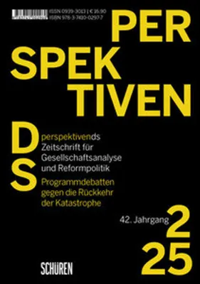 Obrázek produktu pro Programmdebatten gegen die Rückkehr der Katastrophe