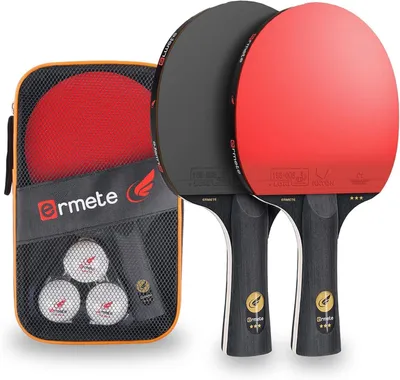 Produktbild von Tischtennis-Set mit 2 Schlägern und 3 Bällen