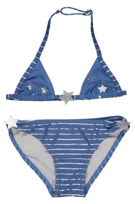 Produktbild von Bóboli Mädchen Bikini Glitzer-Stern blau Gr. 92 - 164 110