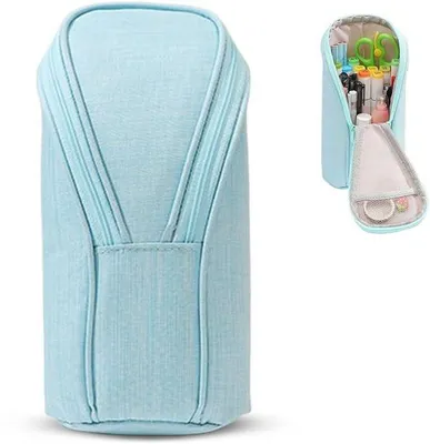 Produktbild von Blauer Uni-Etui für Schule und Büro