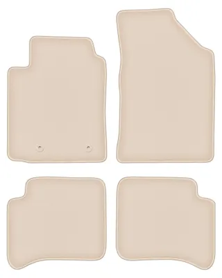 Obrázek produktu pro Velurové autokoberce pro: Toyota Yaris I 1999-2005 (5dv.) – sada 4 ks, béžové, na míru – Wielganizator FORTUNA