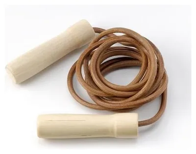 Immagine prodotto di Corda da salto in pelle con legno 2,80 cm
