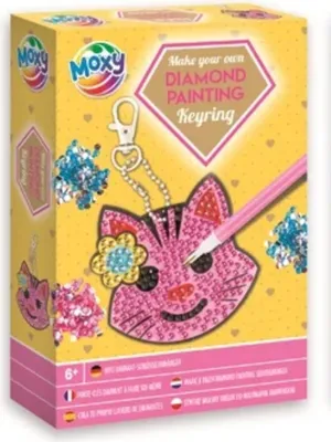 Zdjęcie produktu dla GRAFIX Diamentowy wisiorek z obrazem kota