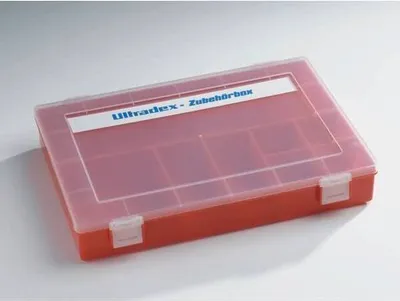 Produktbild von Zubehörbox für Einsteckkarten L335xB225xH55mm rot
