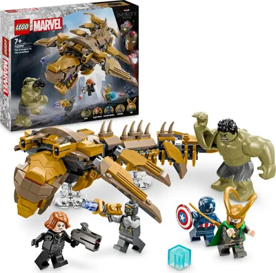 Obrázok produktu pre LEGO Avengers vs. Leviathan, Stavebnica, 7 rok / roky, Plast, 347 kusov, 436 g