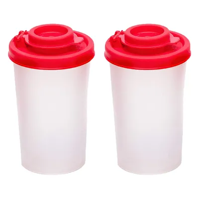 Produktbild von kleine Salz- und Pfefferstreuer für unterwegs - Mini Streuer Set für Salz und Pfeffer mit Deckel zum mitnehmen(klein)