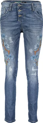 Produktbild von 33412 Please, P 85A_BQ2DRM-P1A9,  Damen Jeans Hose, Strechtdenim, 1670-blu denim, L