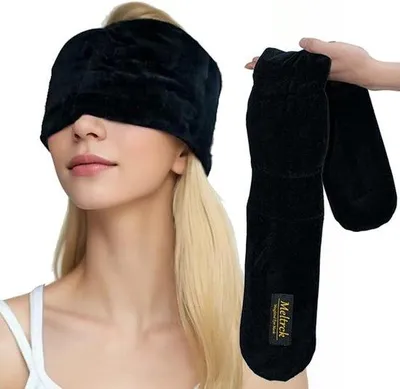 Produktbild von Famanu Schlafmaske 100% Lichtundurchlässig - Verstellbare Klettverschluss