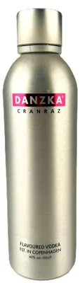 Produktbild von Danzka Vodka CRANRAZ Flavoured Vodka 40% Vol. 1l