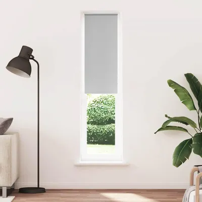 Zdjęcie produktu dla vidaXL Roleta zaciemniająca jasnoszara 50x210 cm szerokość tkaniny 45,7 cm