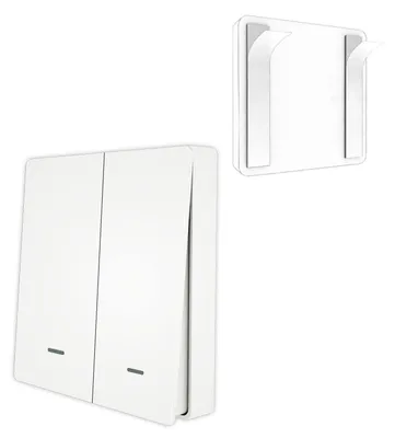 Obrázek produktu pro MOES Tuya ZigBee bezdrátový 6kanálový spínač, mechanický regulátor s tlačítky, napájený baterií, vysílač, ovládání přes aplikaci Smart Life, automatizace chytré domácnosti, scénáře pro chytrá zařízení, 2 kanály