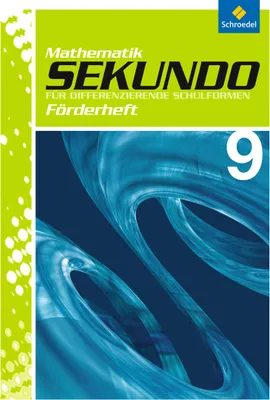 Produktbild von Sekundo 9. Förderheft. Mathematik für differenzierende Schulformen