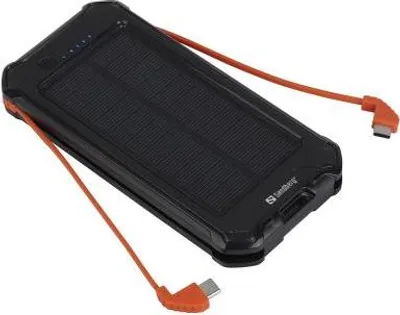 Produktbild von Sandberg 3in1 Solar Powerbank 10000. Solarladegerät
