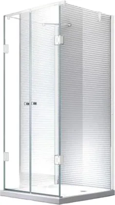 Obrázek produktu pro Glaszentrum Hagen - 120x90x195cm - Sprchový kout Ares U-sprchový kout - 8mm - ESG sklo