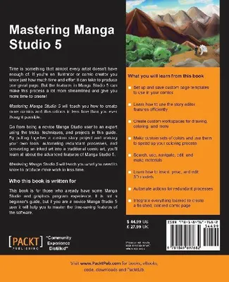 Produktbild von Mastering Manga Studio 5