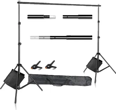 Produktbild von Fotografie Hintergrundständer, tragbar, Tragetasche, Neuer flexibler Sandsack, 2mx3m
