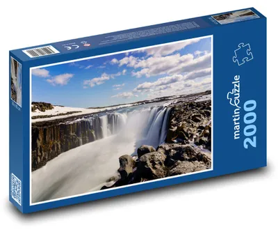 Obrázek produktu pro Puzzle 2000 Vodopád na Islandu - martinpuzzle