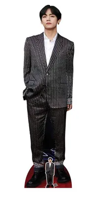 Produktbild von Bangtan Boys - V Check Kim Tae-hyung - BTS - Pappaufsteller - 51x180 cm