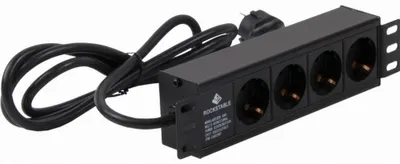 Zdjęcie produktu dla Listwa Rockstable 1 U 10 cali 4-krotna