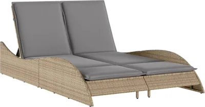 Zdjęcie produktu dla VidaXL 368290, Lounge, Obite siedzisko, Technorattan, Stal, Szary, 110 kg, 550 mm
