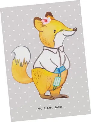Produktbild von Mr. & Mrs. Panda Postkarte Gynäkologin Herz - Grau Pastell - Geschenk, Medizinstudium, Ansichtskarte, Postkarten, Ärztin, Designkarte, Arztpraxis, Grußkarte, krank