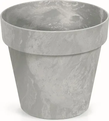 Produktbild von Blumentopf Würfel Neu grau 40 cm