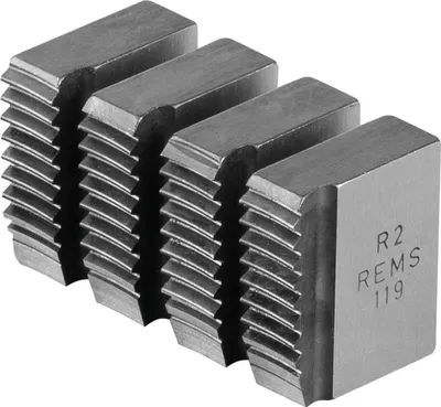 Produktbild von Rems Schneidbacken R 2 Rohrgewinde R kegelig re ISO 7-1, EN 10226