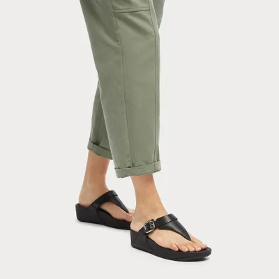 Immagine prodotto di FITFLOP Lulu con cinturino regolabile tra le dita, NERO, 40