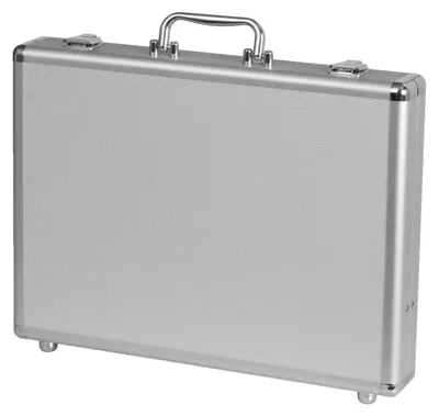 Imagen del producto de Maletín de aluminio MINOR, color plateado