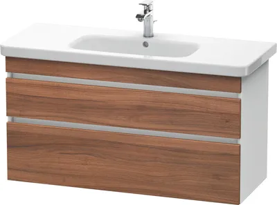 Image de Duravit DuraStyle meuble sous-lavabo suspendu 6495, 2 tiroirs, 1130mm, pour DuraStyle, DS649507918
