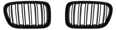 Kühlergrill DOPPELRIPPE Schwarz Glanz für BMW X3 F25 2010-2014 – Produktansicht