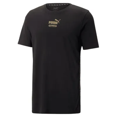 Produktbild von Puma KING Logo Tee PUMA BLACK PUMA BLACK M