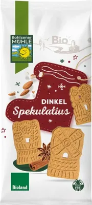 Produktbild von Dinkel - Spekulatius mit Mandeln  170g
