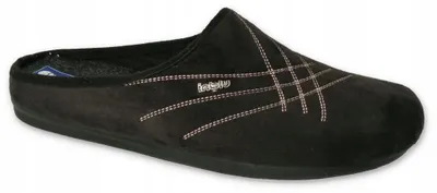 Image de Inblu Chaussons Homme 155M012 Noir Confort